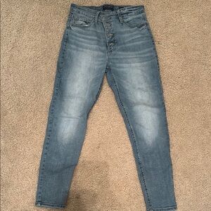 Lucky Brand Los Angeles high rise skinny Bridgette ankle blue Jeans size 8/29